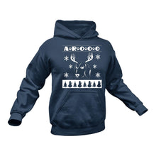 Load image into Gallery viewer, Reindeer Beagle Hoodie, This Makes a Great Gift Idea
