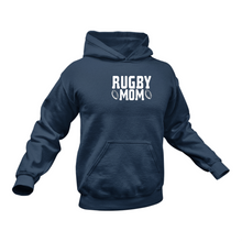 Load image into Gallery viewer, Rugby Mom Hoodie - Best Birthday Gift Idea - Christmas Present
