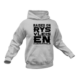 Gifts in Afrikaans, Afrikaans, Rys Vleis EN Aartapples Hoodie - Best Birthday Gift or Christmas Present Idea