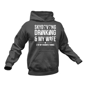 Skydiving Hoodie Gift Idea For Father's Day, Birthday And Christmas