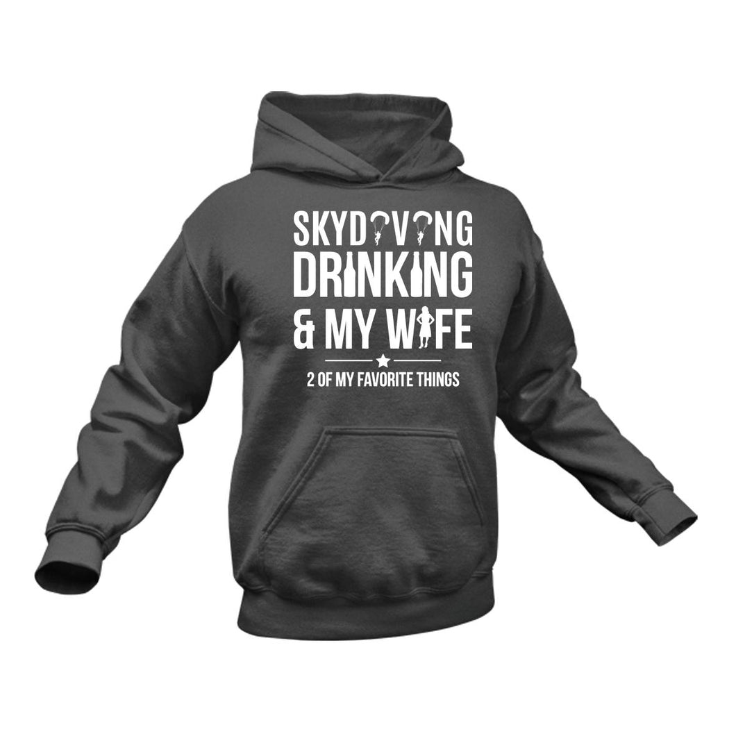 Skydiving Hoodie Gift Idea For Father's Day, Birthday And Christmas