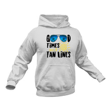 Load image into Gallery viewer, Good Times Tan Lines Hoodie
