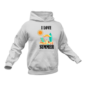 I Love Summer Hoodie - Gift Idea