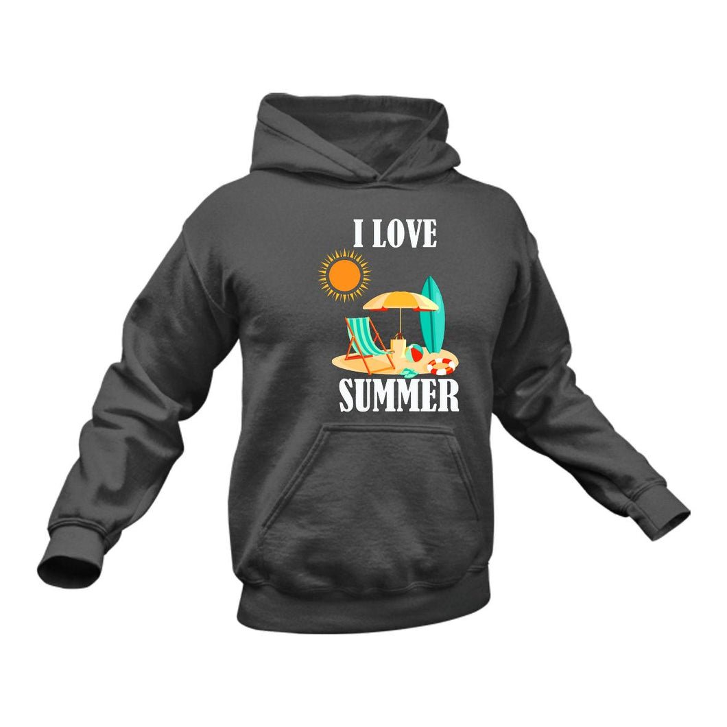 I Love Summer Hoodie - Gift Idea