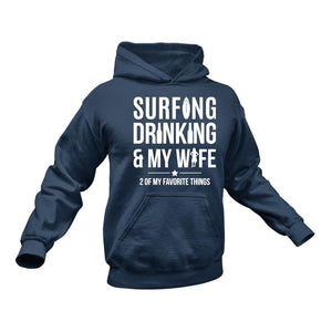 Surfing Hoodie Gift Idea For Father's Day, Birthday And Christmas