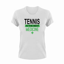 Load image into Gallery viewer, Tennis is the best medicine T-ShirtLadies, medicine, Mens, sport, table tennis, tennis, tennis player, the best medicine, Unisex
