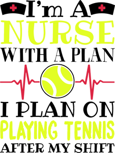 Nurse Gifts Hoodie - Gifts for Tennis Players, Nurses Day Gift Ideas, Tennis Gifts