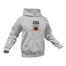 Load image into Gallery viewer, Tennis player powered by donut Hoodie Birthday Gift Idea or Christmas Present
