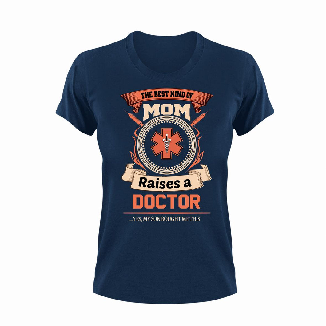 The Best Kind Of Mom Unisex Navy T-Shirt Gift Idea 138
