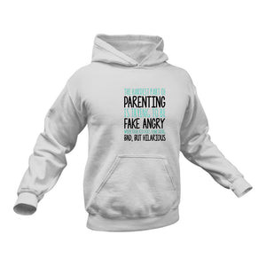The Hardest Part About Parenting Hoodie Gift Idea for A Birthday or Christmas Present