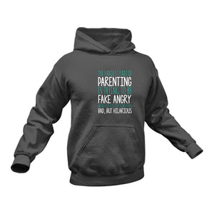 The Hardest Part About Parenting Hoodie Gift Idea for A Birthday or Christmas Present