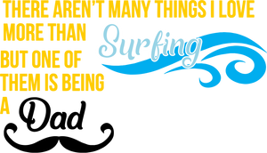 There Aren't Many Things I Love More Than Surfing In Black Hoodie - Best Birthday Gift or Christmas Present