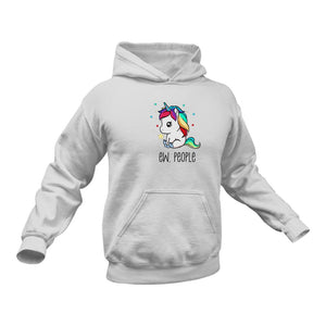 Unicorn Ew People Hoodie Birthday Gift Idea or Christmas Present