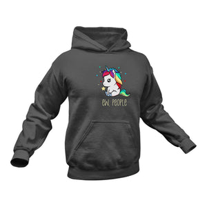 Unicorn Ew People Hoodie Birthday Gift Idea or Christmas Present