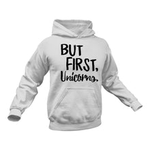 Load image into Gallery viewer, Unicorns Hoodie - Ideal Gift For a Friends Birthday or Christmas
