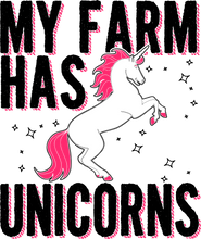 Load image into Gallery viewer, Unicorns Farm Hoodie Birthday Gift Idea or Christmas Present
