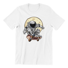 Load image into Gallery viewer, Astronaut on Skateboard Tshirt
