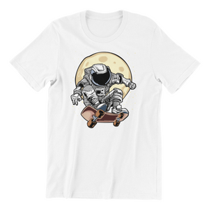 Astronaut on Skateboard Tshirt