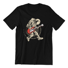 Load image into Gallery viewer, Astronaut Playing Guitar Tshirt
