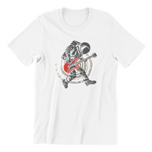 Load image into Gallery viewer, Astronaut Playing Guitar Tshirt
