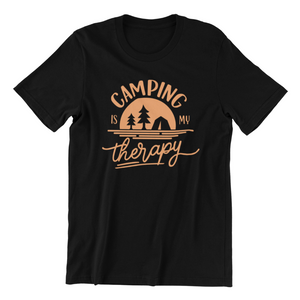 camping is my therapy Tshirt