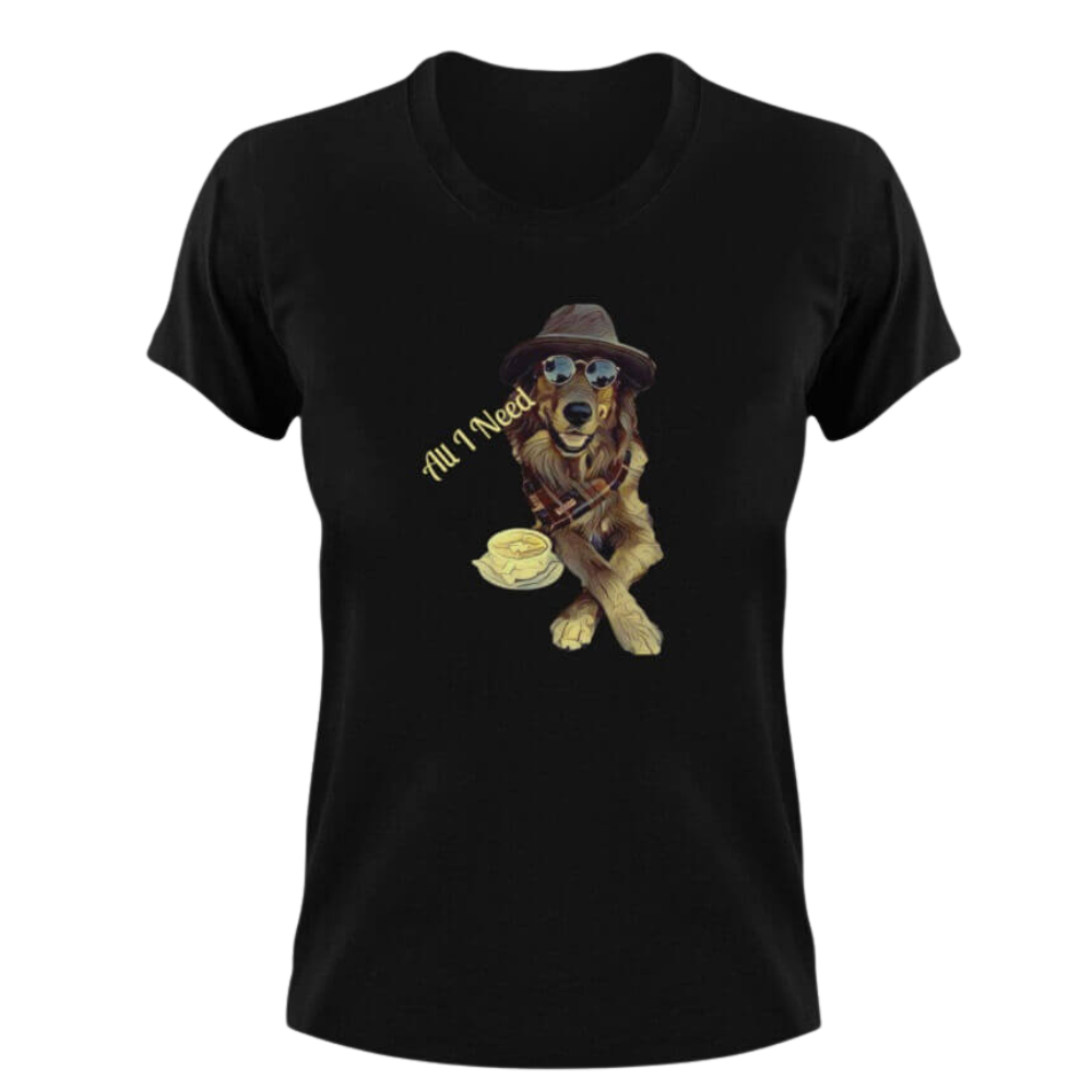 All I Need Golden Retriever Dog T-Shirt