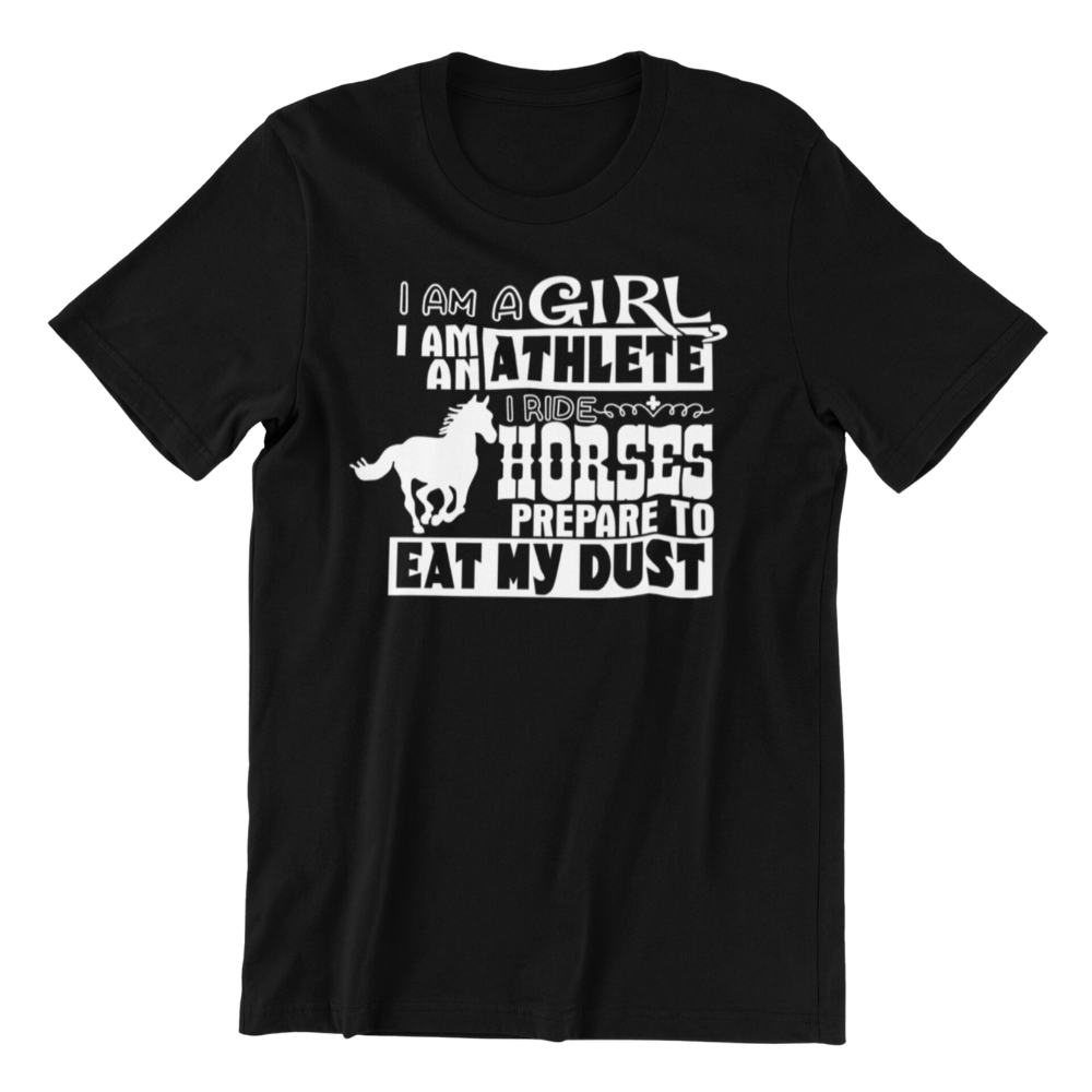 I am a Girl I am an Athlete T-shirt