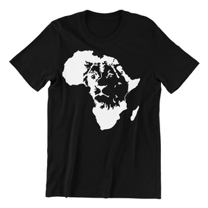 Africa Lion Silhouette Tshirt