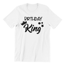 Load image into Gallery viewer, Birthday King T-shirt

