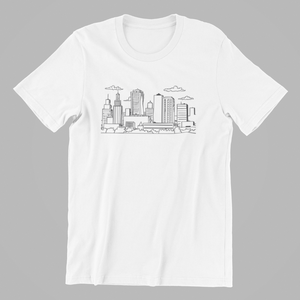 city skyline Tshirt