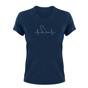 Dog Lover Heartbeat T-Shirt