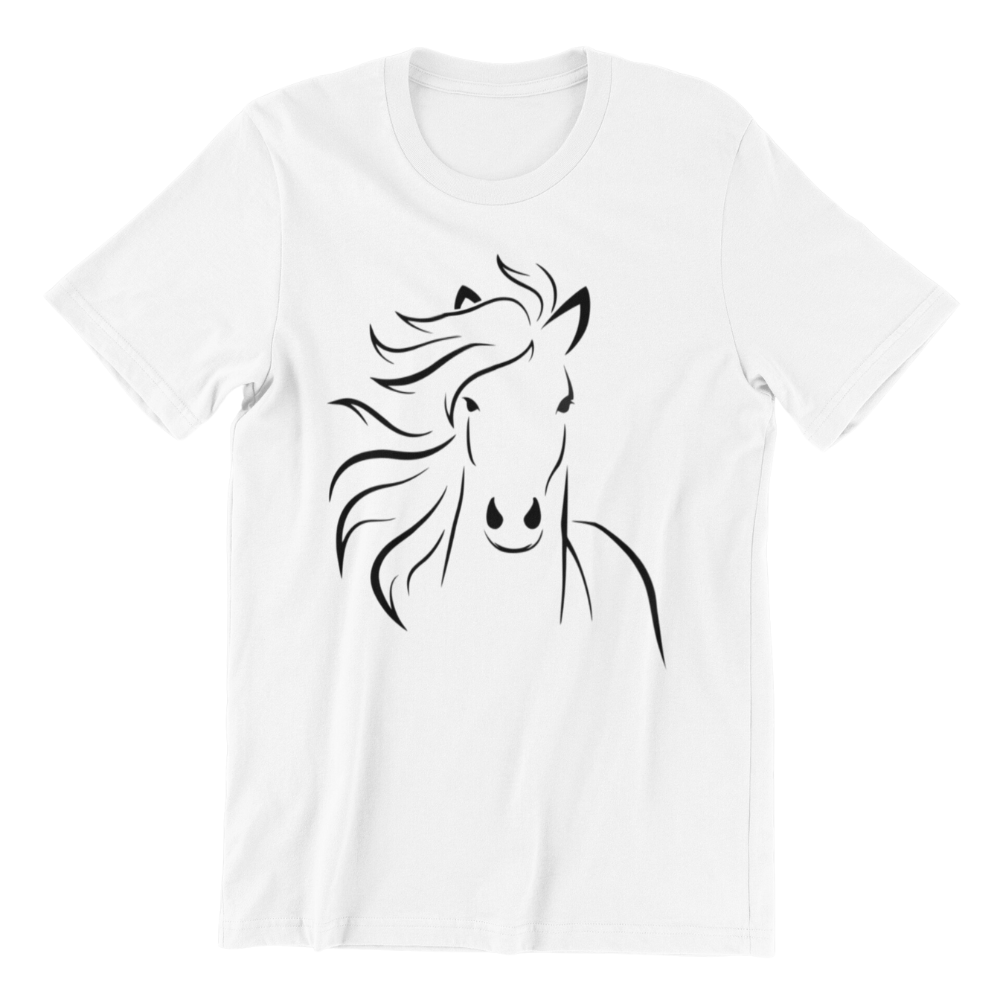 Horse Facing Front Tshirt