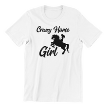 Load image into Gallery viewer, crazy horse girl T-shirt
