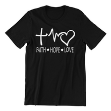 Load image into Gallery viewer, Faith Hope Love 3 T-shirt
