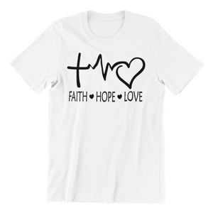 Faith Hope Love 3 T-shirt