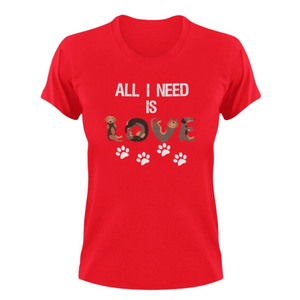 All you need is love t-shirt