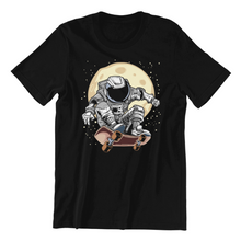 Load image into Gallery viewer, Astronaut on Skateboard Tshirt
