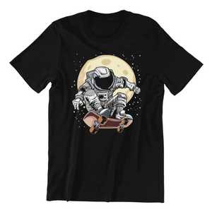 Astronaut on Skateboard Tshirt