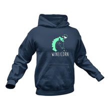 Load image into Gallery viewer, Wineicorn Hoodie Birthday Gift Idea or Christmas Present
