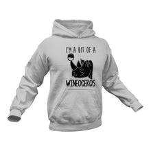 Load image into Gallery viewer, Winoceros Hoodie - Birthday Gifts for Her, Gifts for Women, Gift Ideas for Women, Gift Her
