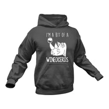 Load image into Gallery viewer, Winoceros Hoodie - Birthday Gifts for Her, Gifts for Women, Gift Ideas for Women, Gift Her
