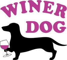 Load image into Gallery viewer, Winer Dog Hoodie Birthday Gift Idea or Christmas Present
