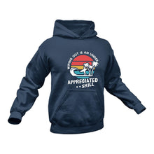 Load image into Gallery viewer, Wiping Out Is An Under Appreciated Skill In Black Hoodie - Best Birthday Gift or Christmas Present

