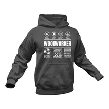 Load image into Gallery viewer, Woodworker Contents Inside Hoodie - Makes a Great Gift for that Someone Special

