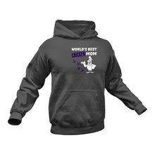 Load image into Gallery viewer, Worlds best chicken mom Hoodie . Best Birthday Gift or Christmas Present
