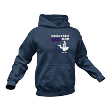 Load image into Gallery viewer, Worlds best chicken mom Hoodie . Best Birthday Gift or Christmas Present
