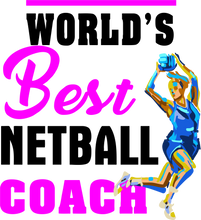 Load image into Gallery viewer, Worlds best netball coach Hoodie Birthday Gift Idea or Christmas Present

