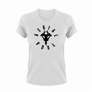 Aerial Yoga T-Shirtaerial yoga, Ladies, meditation, Mens, Unisex, yoga