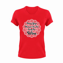 Load image into Gallery viewer, Doing yoga because it&#39;s too early for wine T-ShirtLadies, Mens, Unisex, wine, yoga
