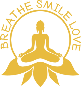 Breathe Smile Love Yoga Cotton Hoodie, Best Gift Idea for Yoga Instructors